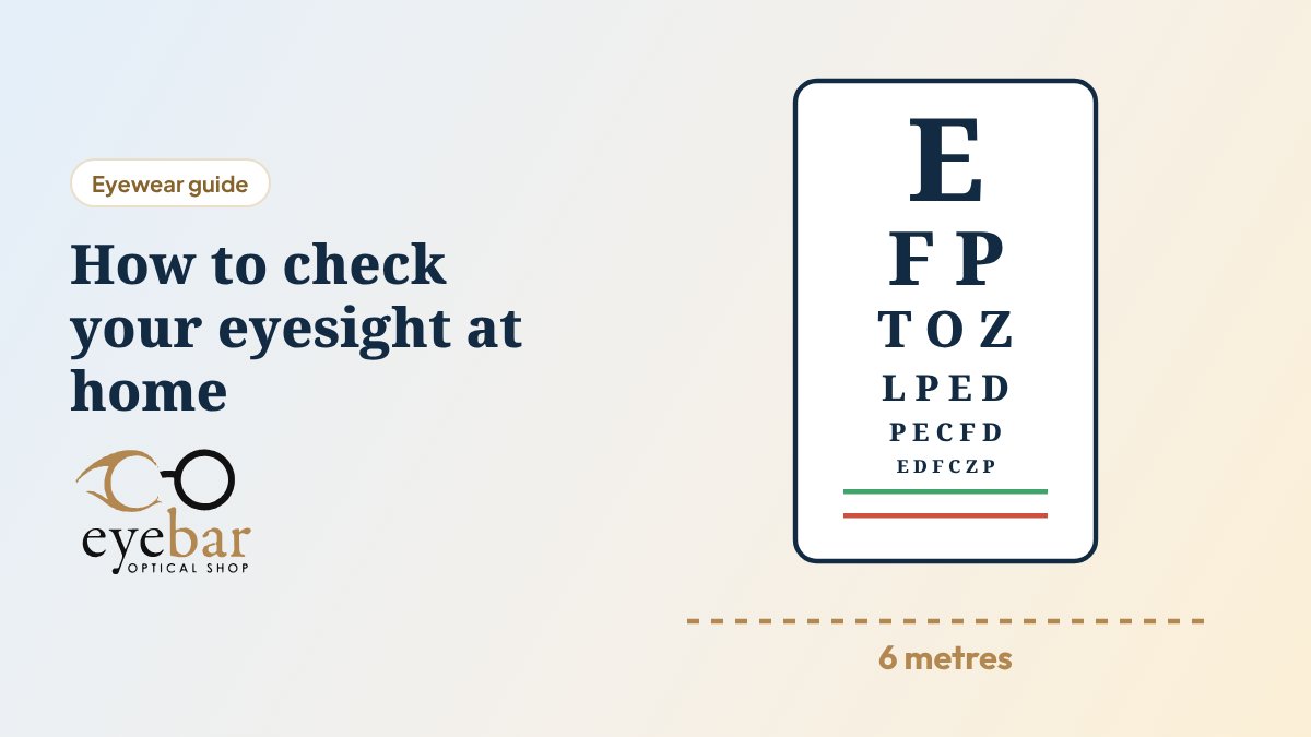Illustration for the guide: How to check your eyesight at home