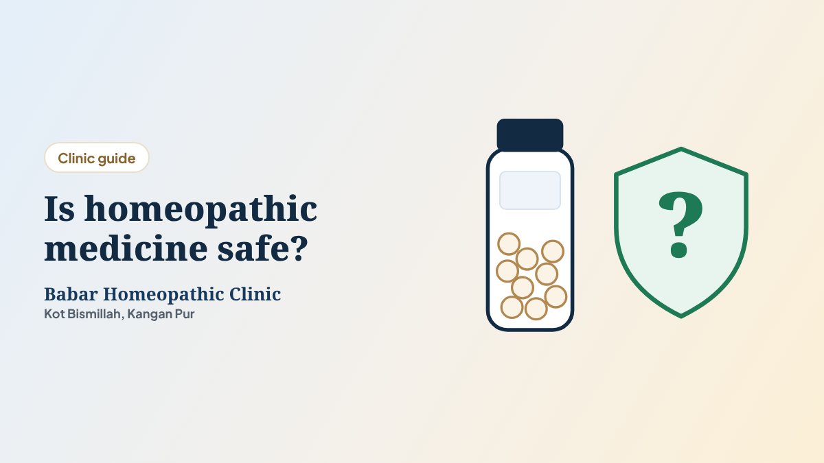 Illustration for the guide: Is homeopathic medicine safe?